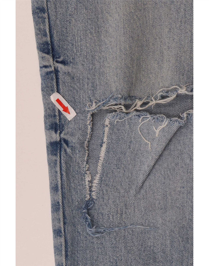 Zara Γυναικεία στραβά τζιν EU 40 Medium W30 L28 Blue