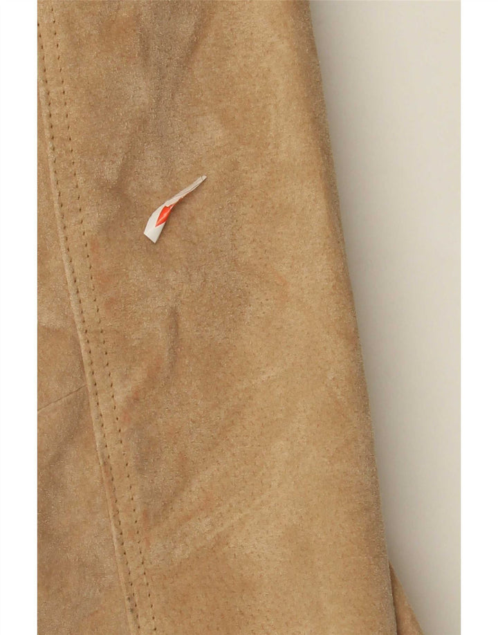 Zarro Γυναικείο Suede Jacket IT 42 Medium Beige Leather