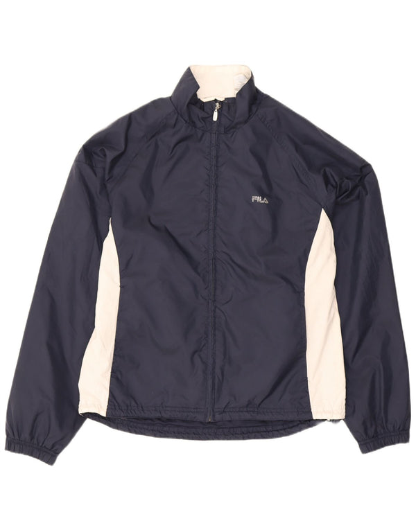 Fila Γυναικεία αθλητική φόρμα Top Jacket IT 44 Medium Navy Blue Colourblock