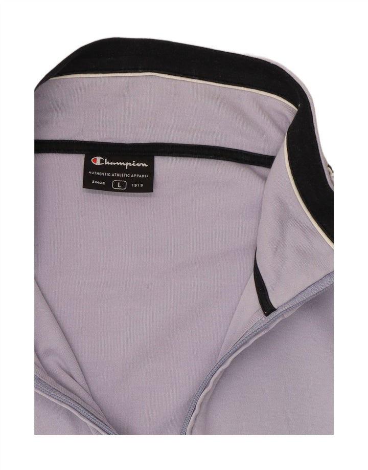 Champion γυναικεία αθλητική φόρμα Top Jacket UK 16 Large Purple
