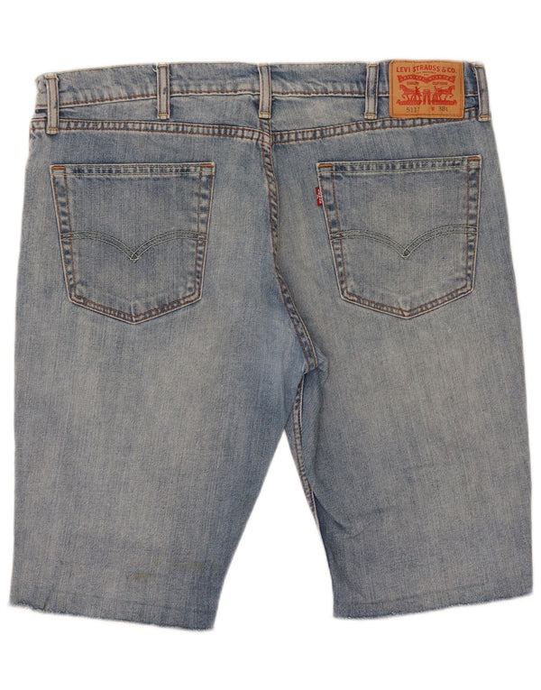 Ανδρικό τζιν σορτς Levi's 511 Slim Fit W38 XL Μπλε βαμβακερό