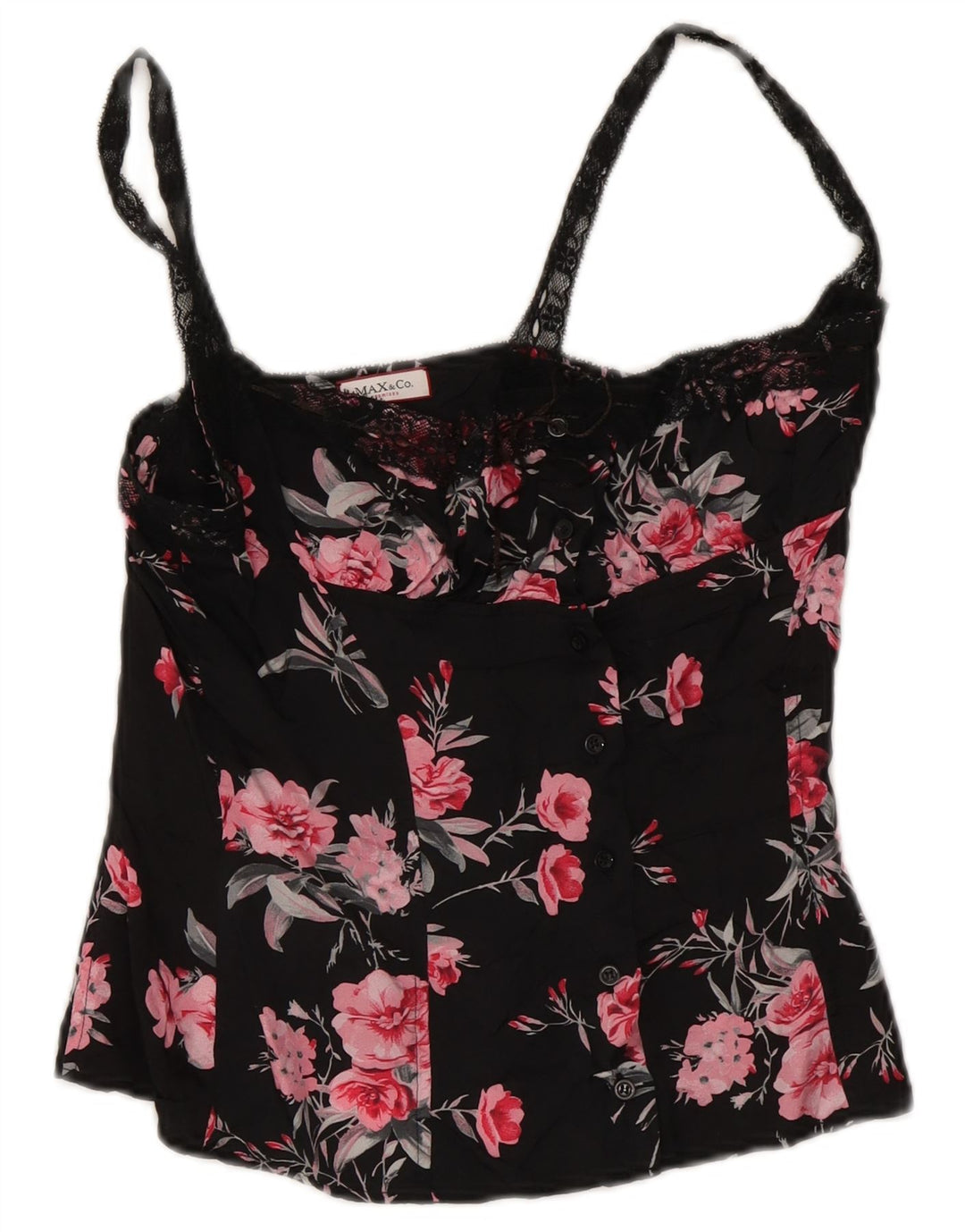 Max & Co. Γυναικείο Κορσέ Τοπ UK 12 Medium Black Floral