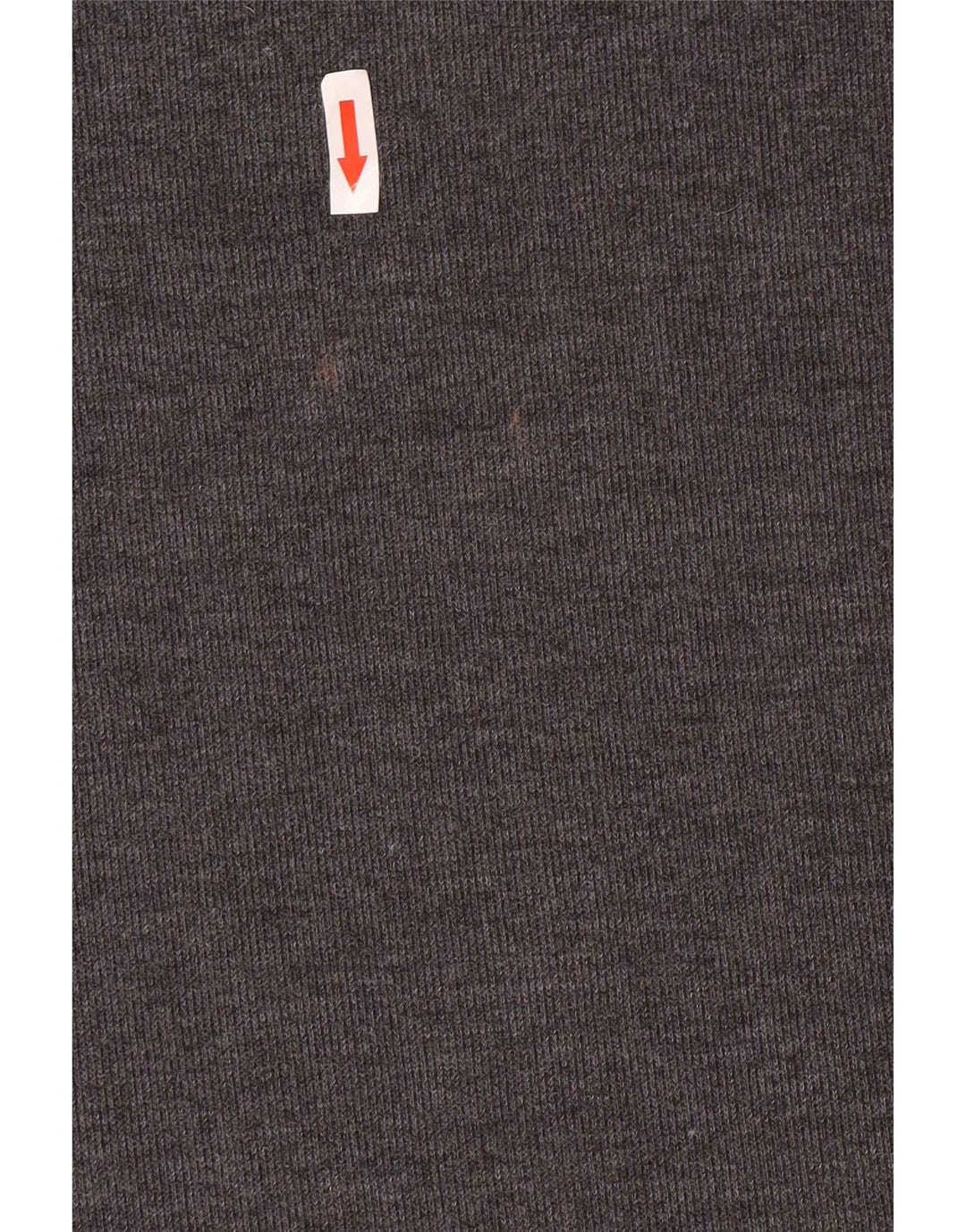 Zara Γυναικείο T-Shirt Top UK 12 μεσαίο γκρι βαμβακερό