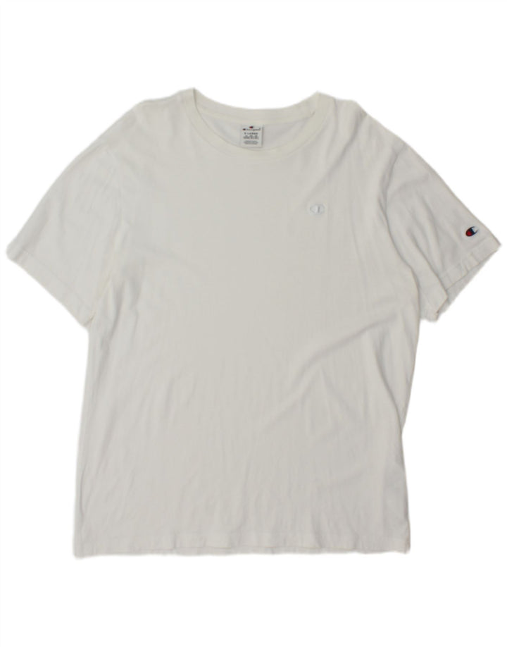 Ανδρικό T-Shirt Champion Top XL Λευκό βαμβακερό
