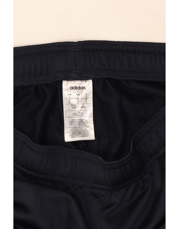Ανδρική φόρμα ADIDAS Παντελόνι Joggers Large Navy Blue Polyester