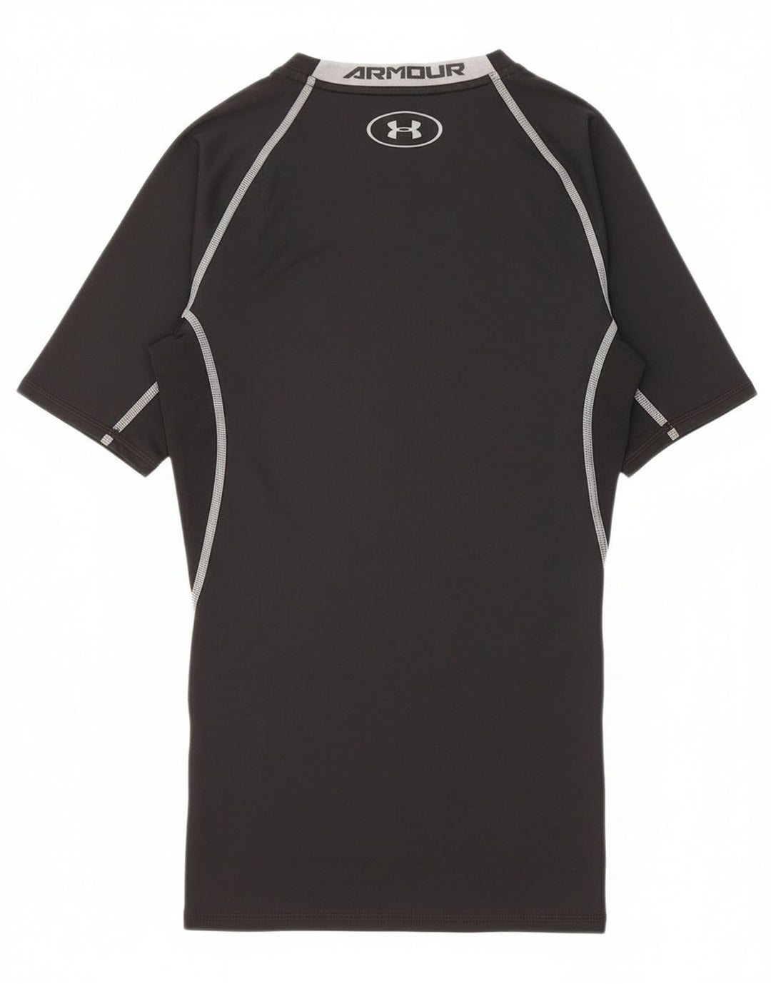 Under Armour Γυναικείο γραφικό T-Shirt Top UK 8 Small Black Polyester