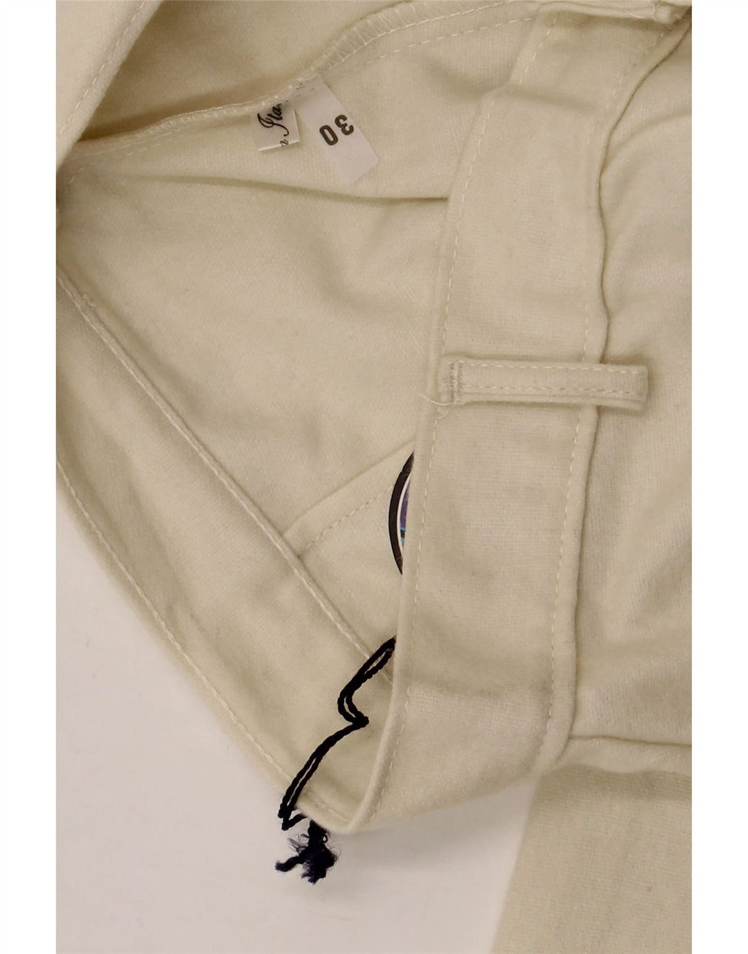 VINTAGE Γυναικείο Bootcut Casual Παντελόνι W30 L34 Μπεζ