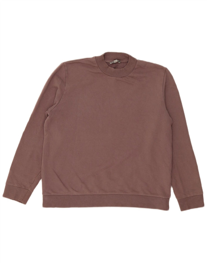 Ανδρικό φούτερ Cos Jumper Μεγάλο Καφέ Βαμβακερό