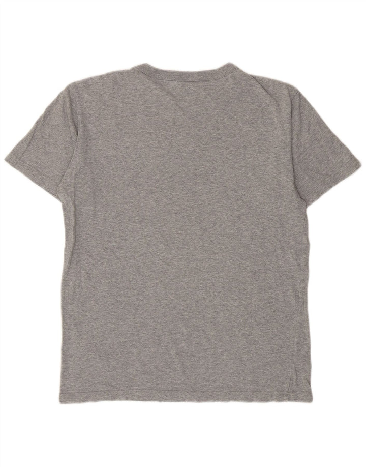 Ανδρικό T-Shirt Champion Graphic Top Large Grey Flecked