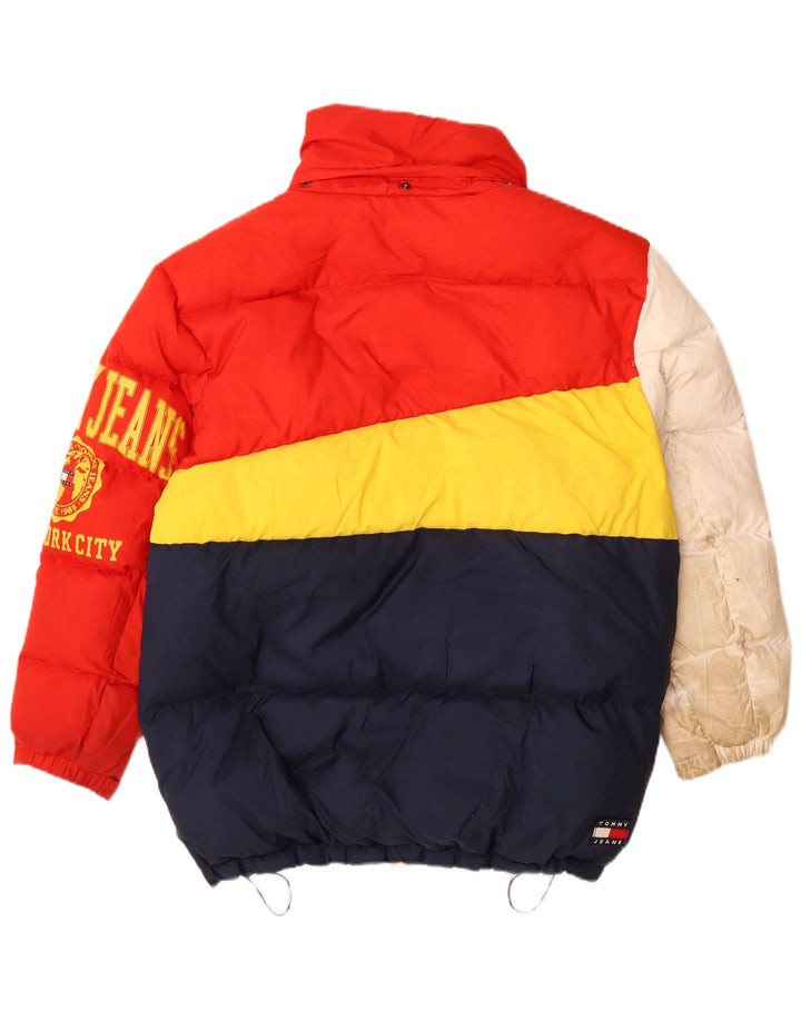 Tommy Hilfiger Ανδρικό γραφικό μπουφάν UK 34 XS Πολύχρωμο