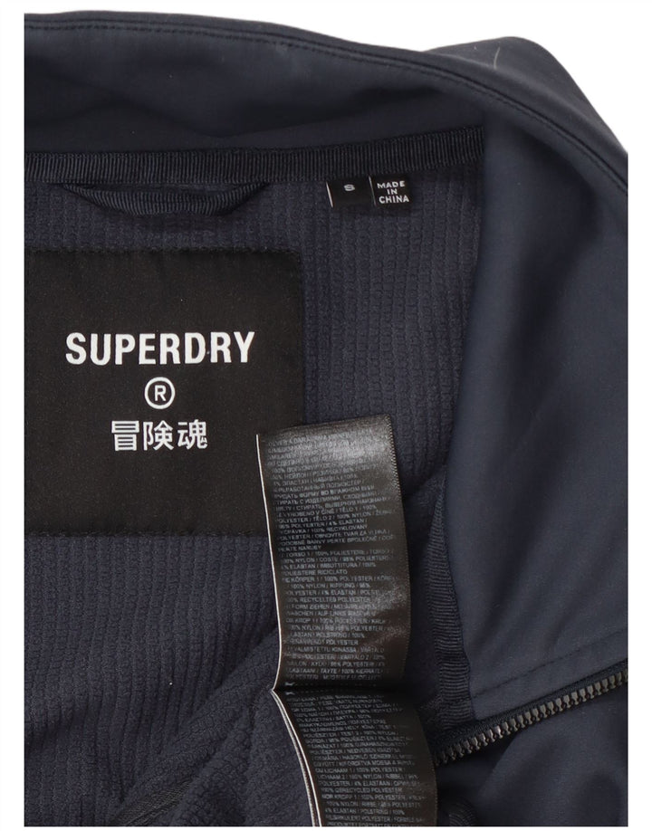 Ανδρική φόρμα Superdry Top Jacket Μικρό Navy Blue Polyester
