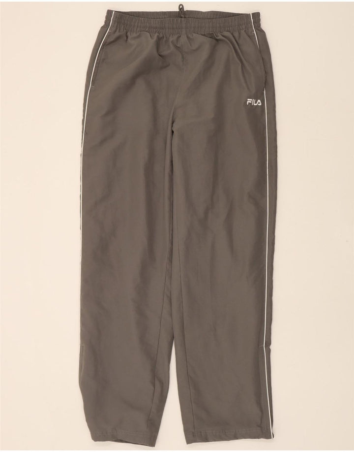 FILA Mens Tracksuit Trousers Large  Grey Polyester Vintage Fila and Second-Hand Fila from Messina Hembry 