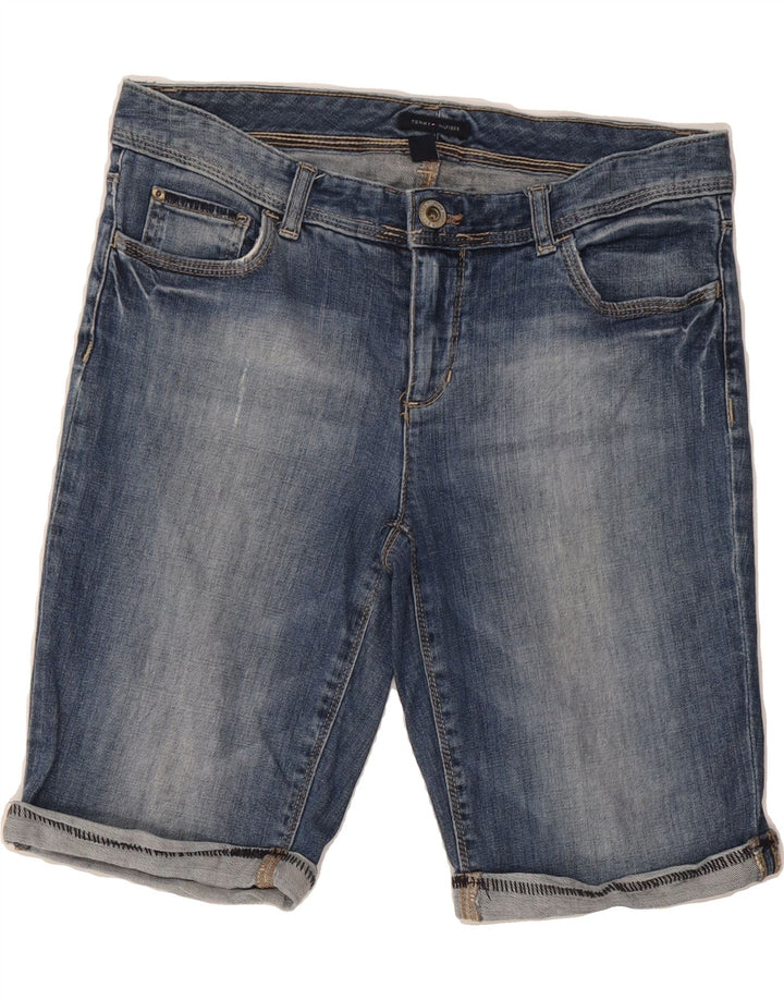 TOMMY HILFIGER Womens Denim Shorts US 8 Medium W34 Blue Vintage Tommy Hilfiger and Second-Hand Tommy Hilfiger from Messina Hembry 