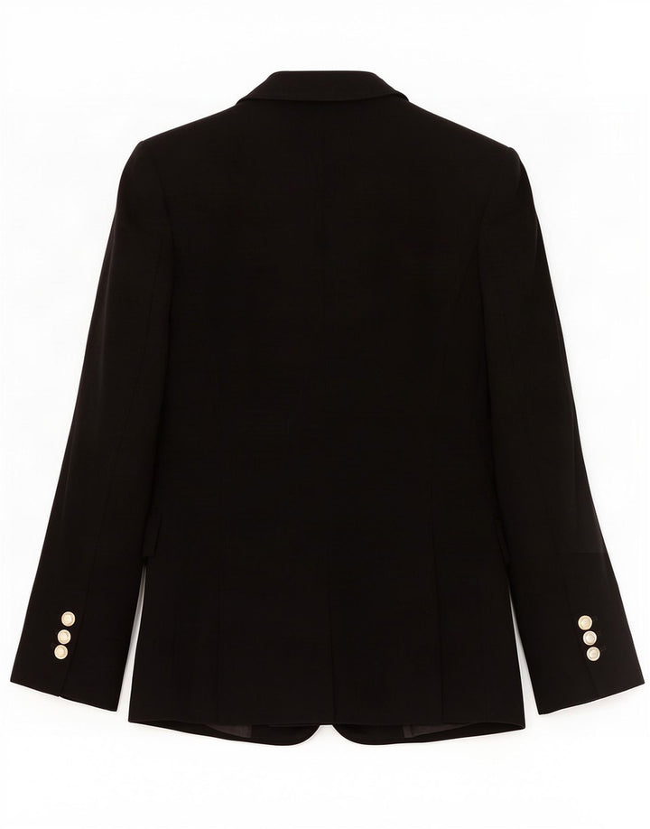 Zara Γυναικείο μπουφάν blazer UK 6 XS μαύρο πολυεστέρα