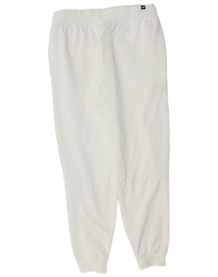Ανδρική φόρμα αθλητικής φόρμας PUMA γραφική, Joggers Large White Colourblock