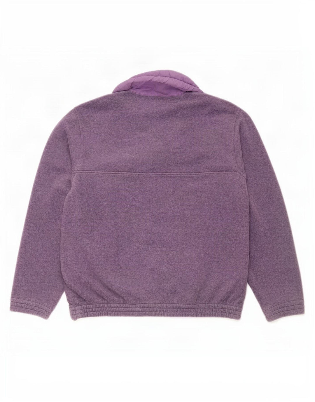Astrolabio Ανδρικό κουμπιά λαιμό Fleece Jumper Μεσαίο Μωβ