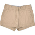 J. CREW Womens Broken In Chino Shorts US 0 XS W30  Beige Cotton | Vintage J. Crew | Thrift | Second-Hand J. Crew | Used Clothing | Messina Hembry 