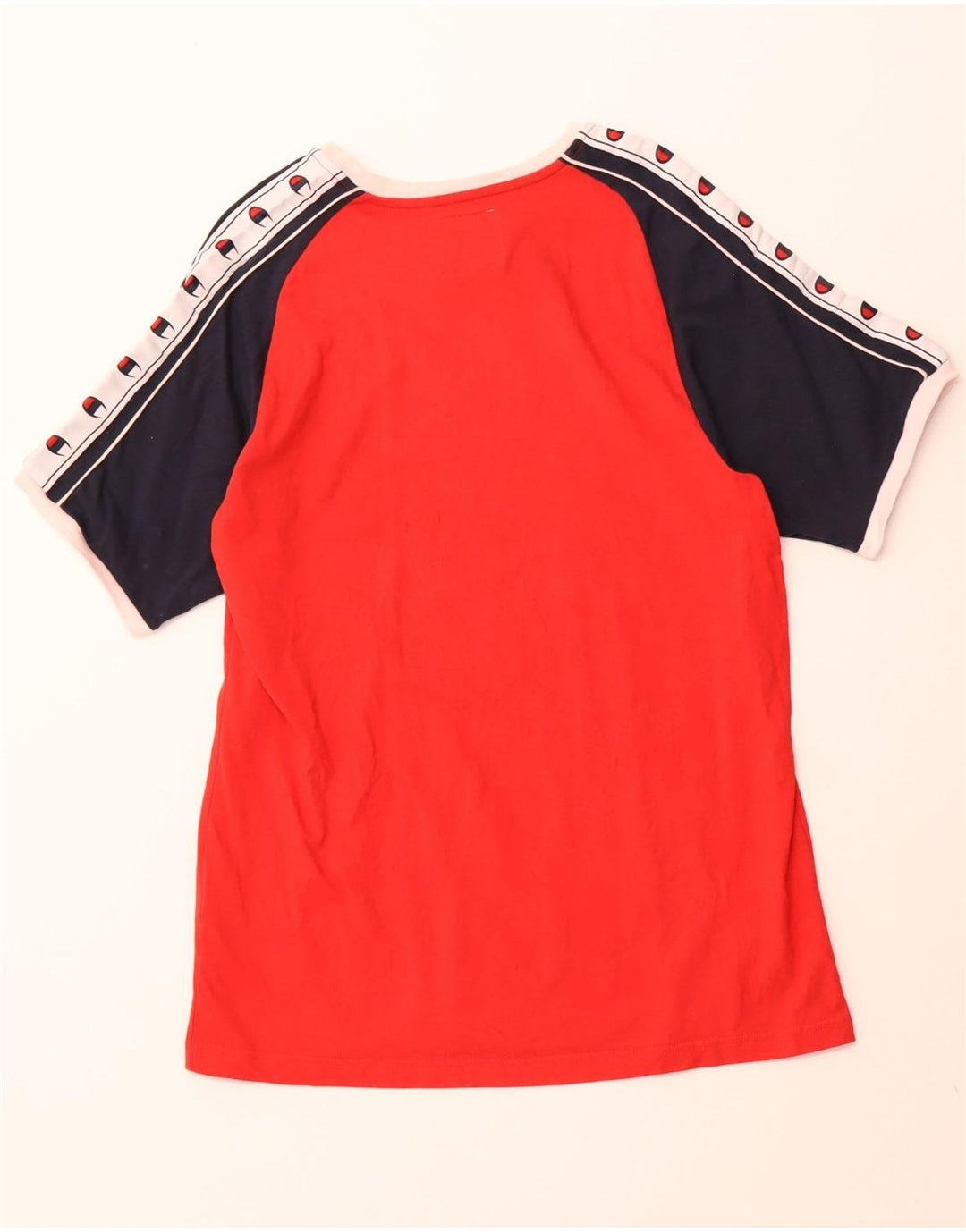 CHAMPION Ανδρικό γραφικό T-Shirt Top 2XL Κόκκινο, βαμβακερό