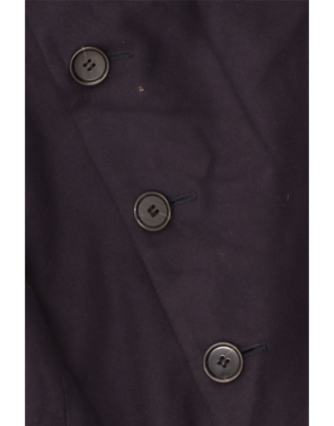 Γαλλική Connection Ανδρική καμπαρντίνα UK 38 Medium Navy Blue Virgin Wool