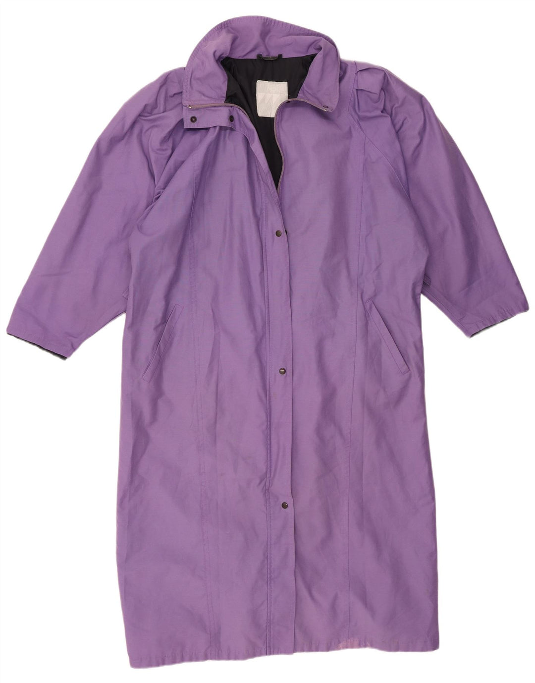 Vintage Γυναικείο Oversized Πανωφόρι UK 18 XL Μωβ