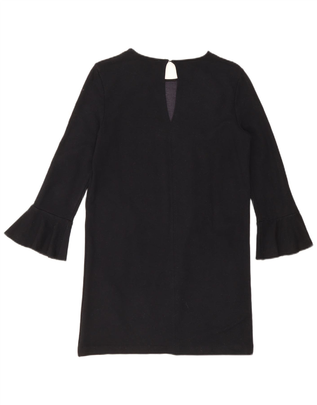 Zara Γυναικείο μακρυμάνικο φόρεμα Shift UK 10 Small Navy Blue