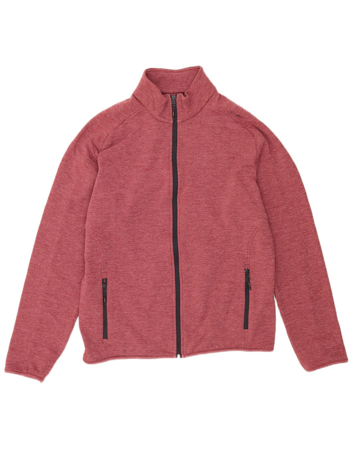Ανδρική αθλητική φόρμα CMP Top Jacket IT 54 XL Βουργουνδίας με φλύκταινες πολυεστέρας