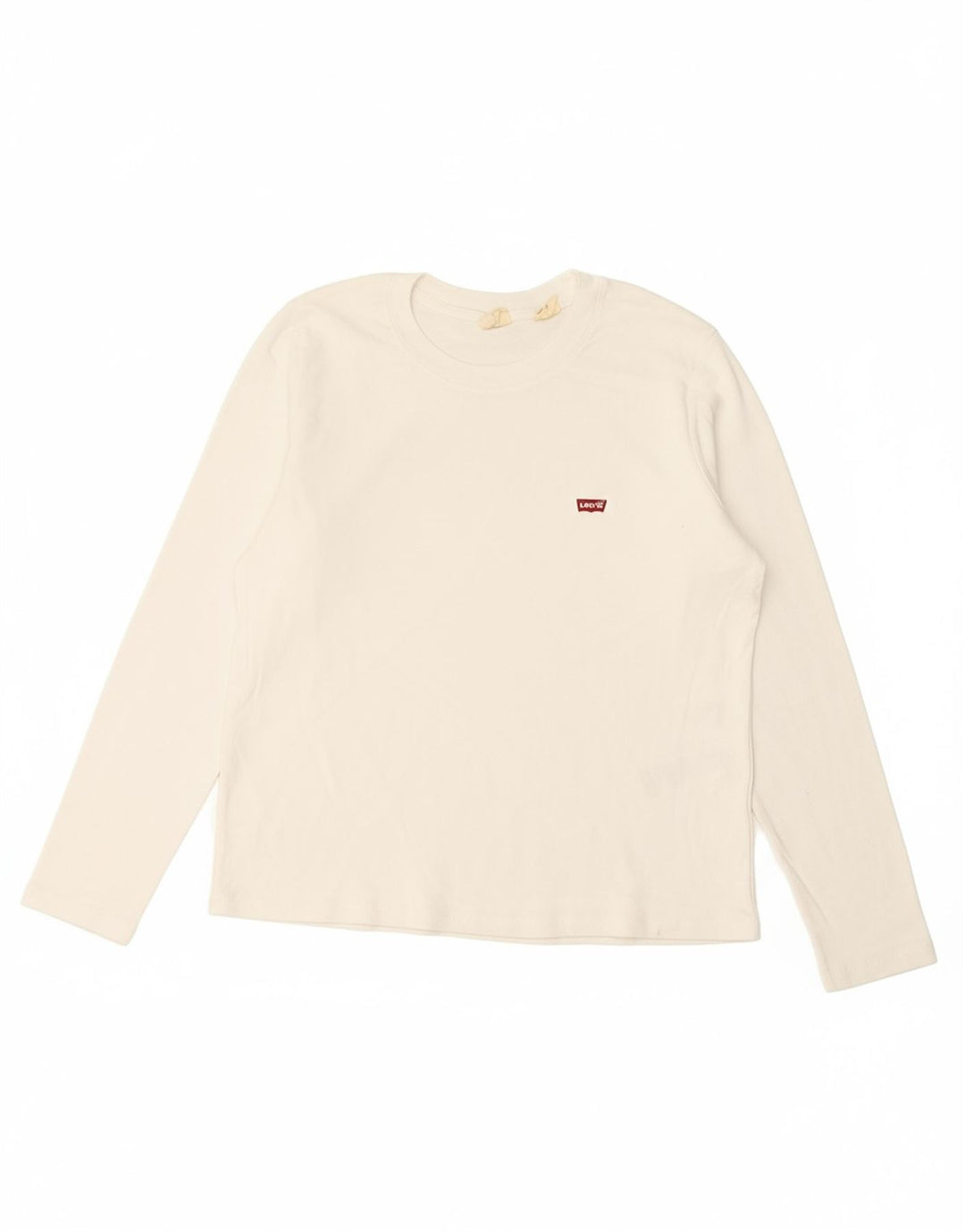 LEVI'S Womens Top Long Sleeve UK 18 XL White Cotton