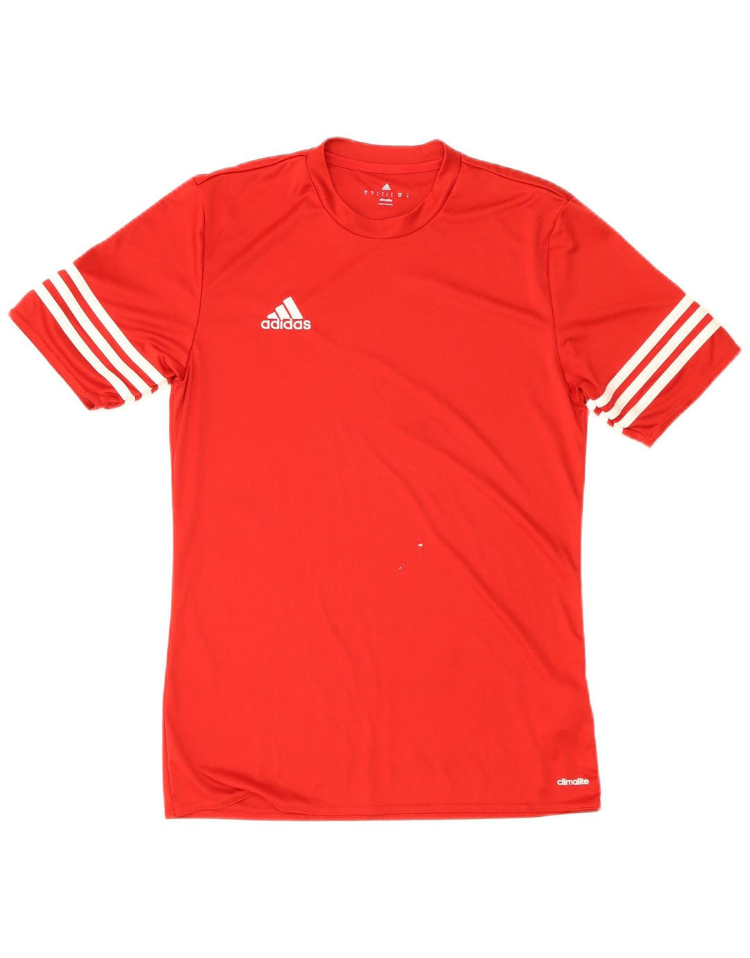 Adidas Ανδρικό T-Shirt Climalite Top Small Red Polyester