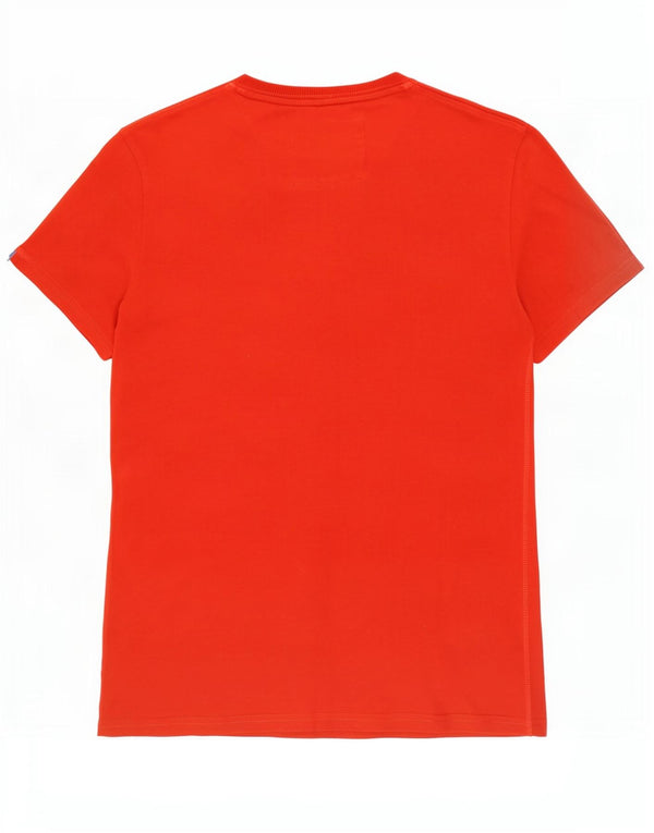Ανδρικό γραφικό μπλουζάκι Superdry Top Μεσαίο κόκκινο βαμβακερό
