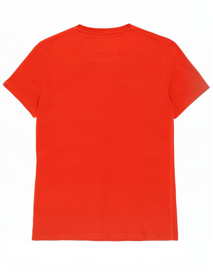 Ανδρικό γραφικό μπλουζάκι Superdry Top Μεσαίο κόκκινο βαμβακερό