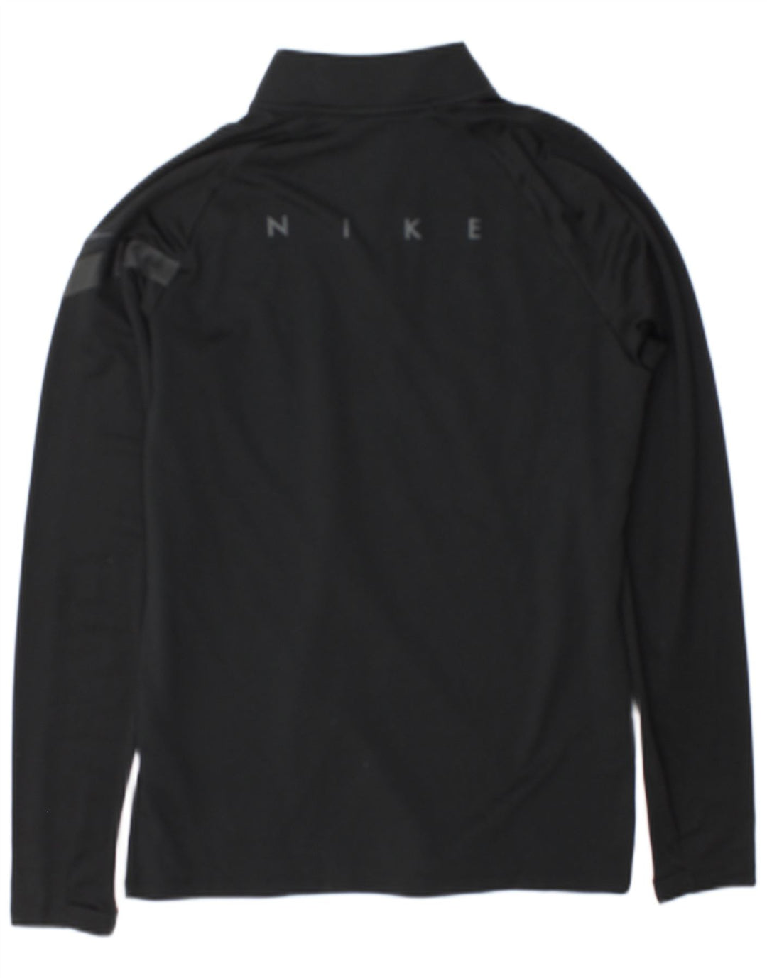Ανδρική φόρμα Nike Dri Fit με γραφικό πουλόβερ με φερμουάρ Μπλούζα Small Black