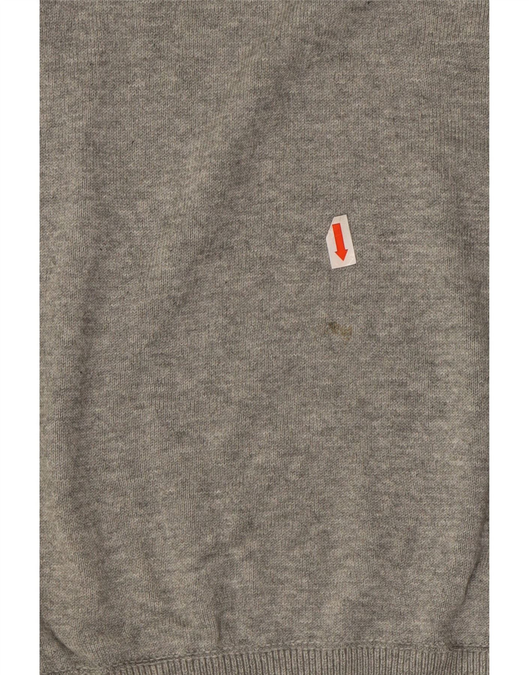 TIMBERLAND Mens Crew Neck Jumper Sweater Medium Grey Cotton
