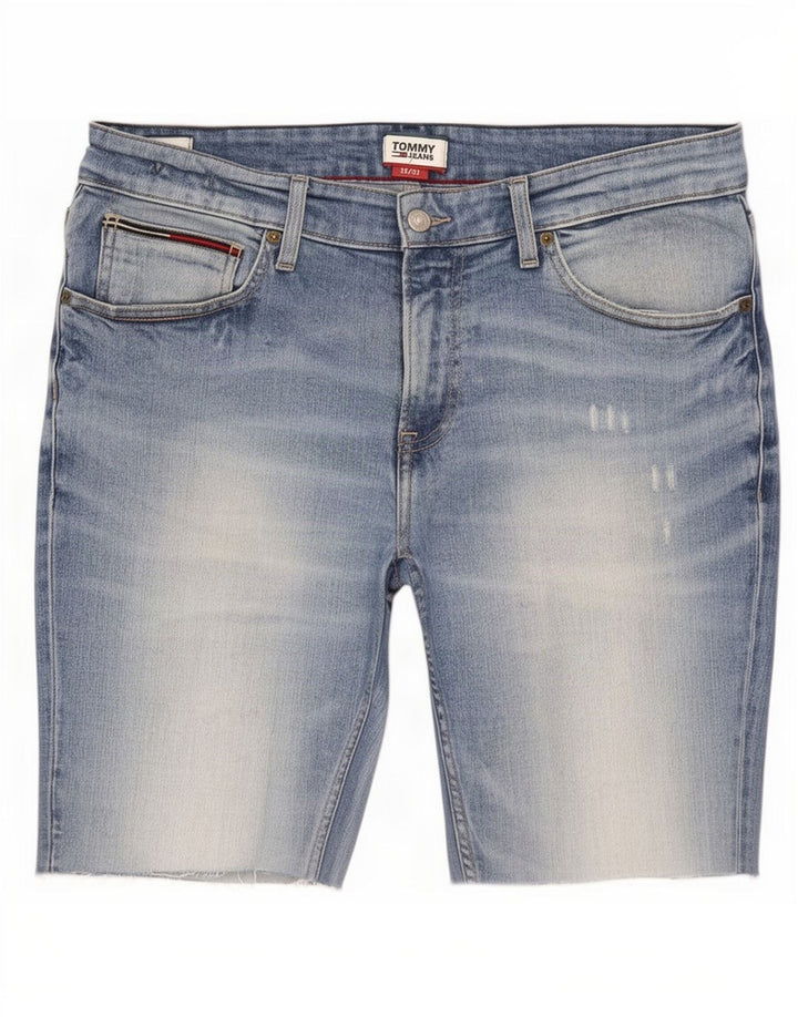 Tommy Hilfiger Ανδρικό Thavar Slim τζιν σορτς W33 από μεσαίο μπλε βαμβακερό