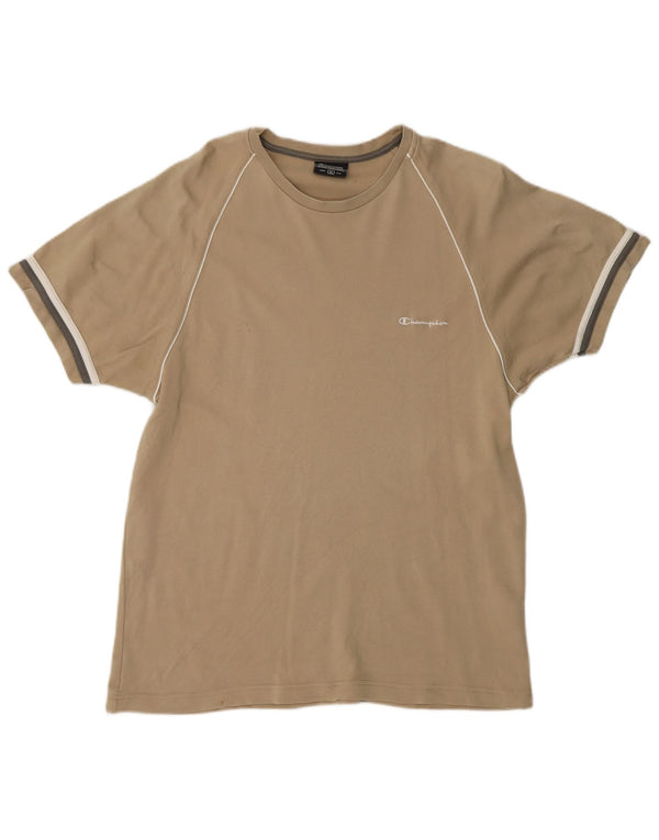 Ανδρικό T-Shirt Champion Top XL Beige βαμβακερό