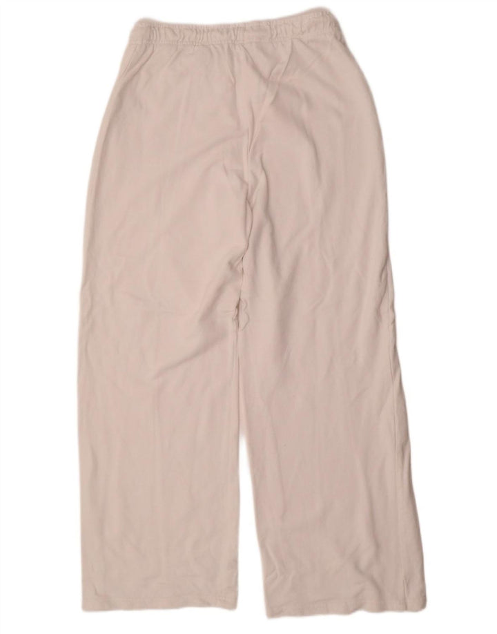 Zara Γυναικεία φόρμα παντελόνι UK 16 Large White Cotton