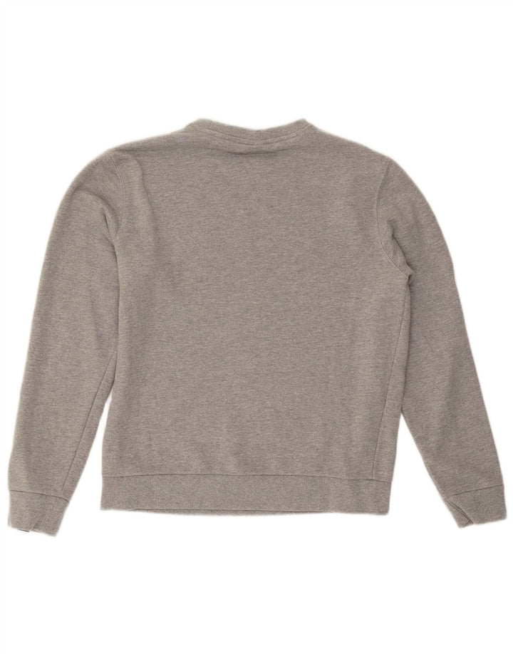 Ellesse Γυναικεία γραφικά υπερμεγέθη φούτερ Jumper UK 10 Small Grey Flecked