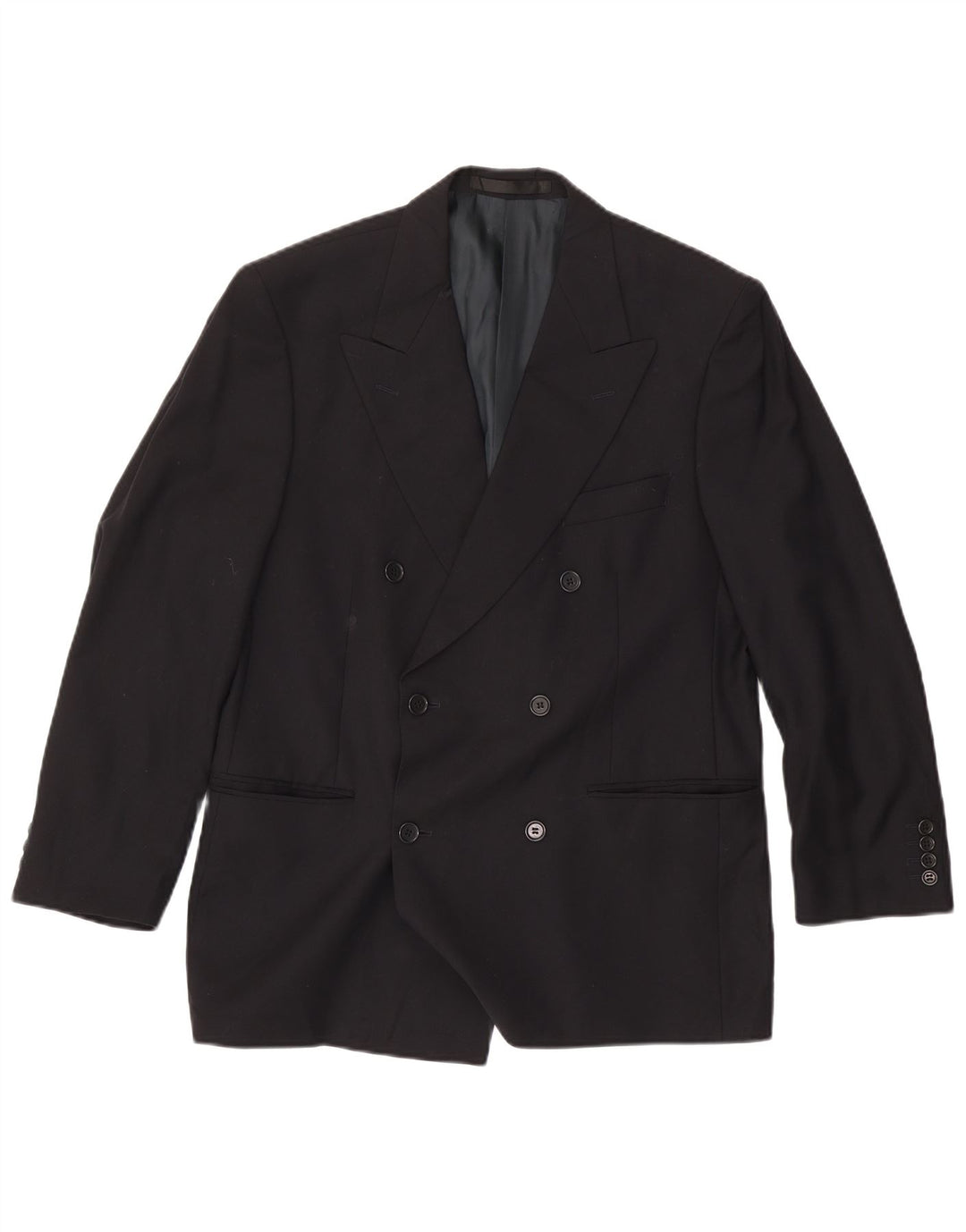 Marks & Spencer Ανδρικό σακάκι με διπλό στήθος UK 40 Medium Navy Blue