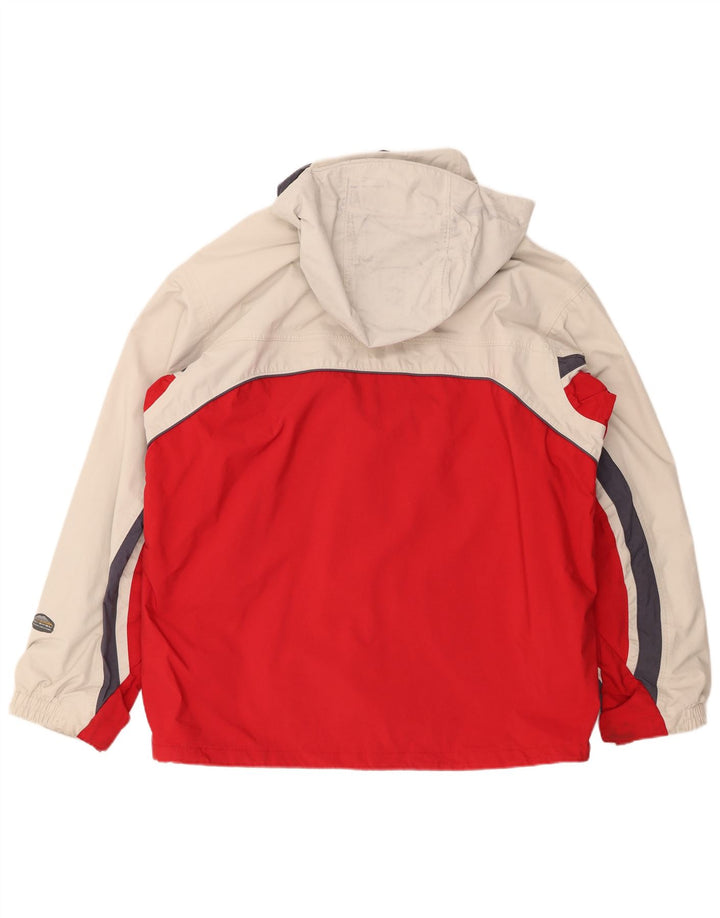 Ανδρικό μπουφάν COLUMBIA Interchange Windbreaker UK 40 Large Red Colourblock