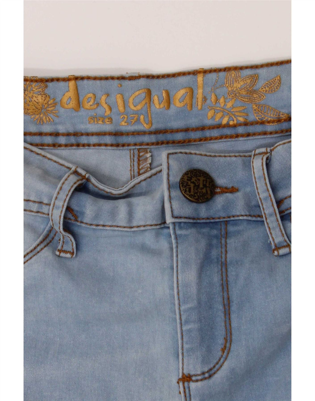 Γυναικείο Skinny Jeans Desigual W27 L31 Blue