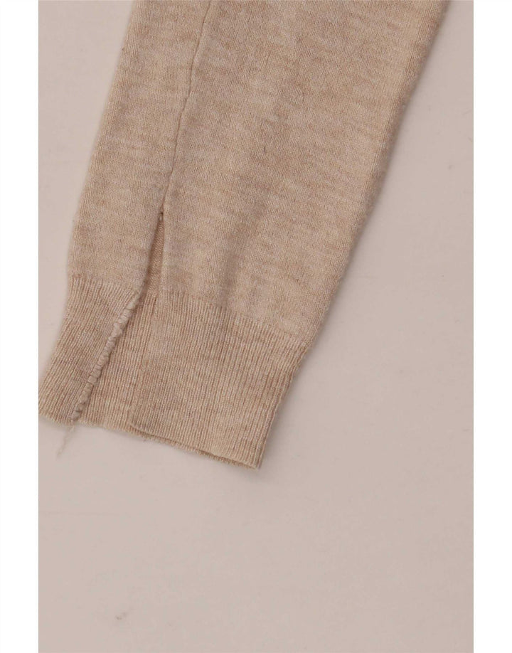 Marks & Spencer Γυναικεία ζακέτα πουλόβερ UK 10 Small Beige Viscose