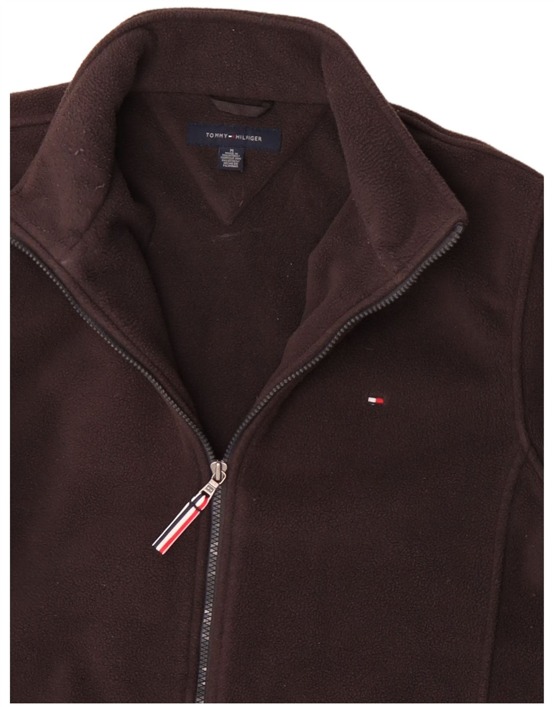 Tommy Hilfiger Ανδρικό Fleece Jacket UK 38 Medium Grey Polyester