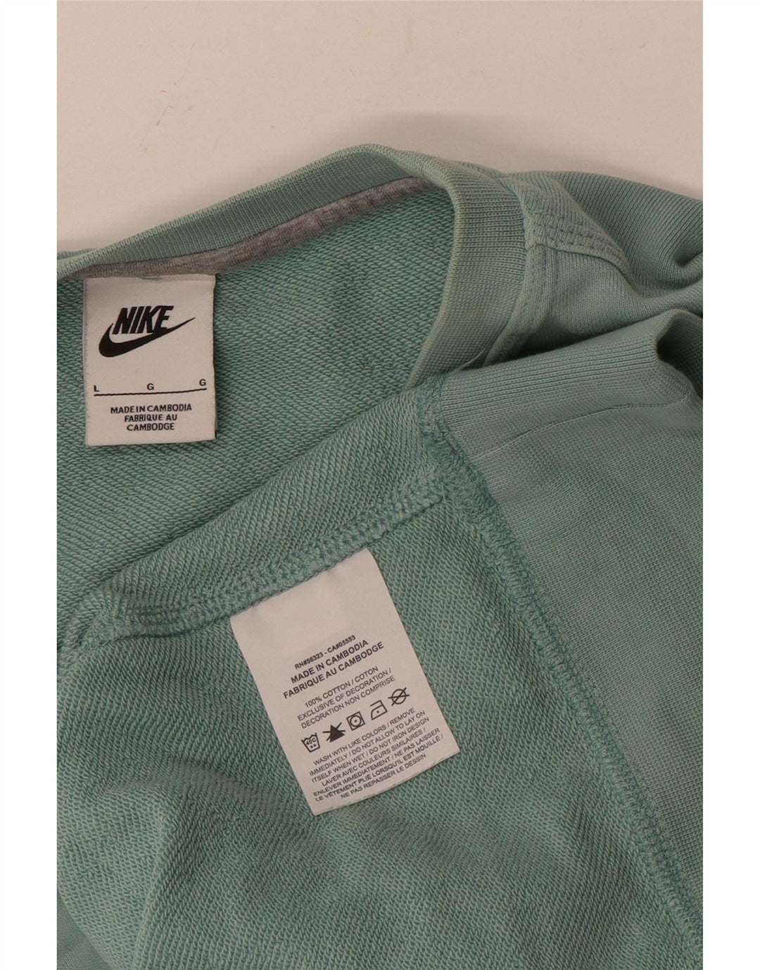 Ανδρικό φούτερ NIKE Jumper μεγάλο μπλε βαμβακερό