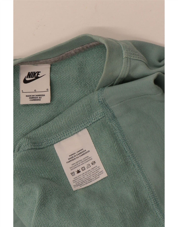 Ανδρικό φούτερ NIKE Jumper μεγάλο μπλε βαμβακερό