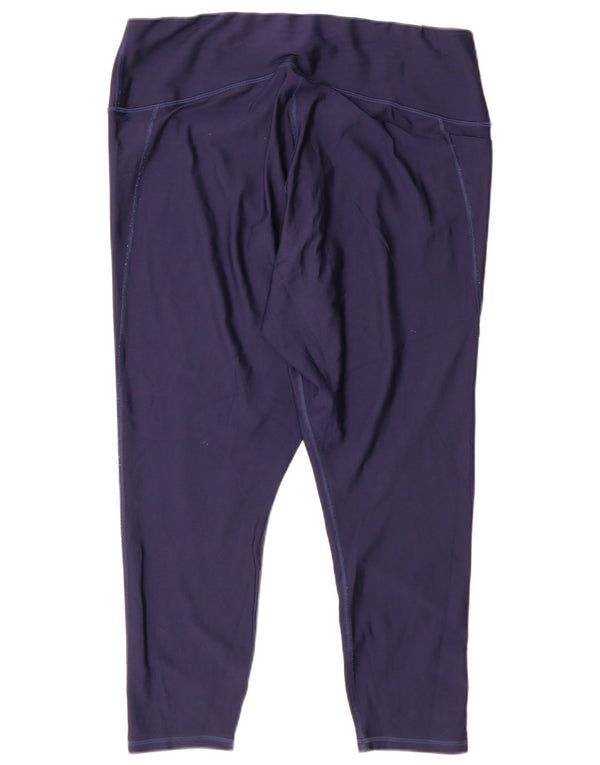 Under Armour Γυναικεία κολάν Capri Compression UK 20 2XL Navy Blue Sports