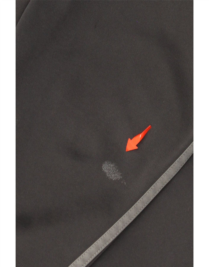 ADIDAS Mens Munster Rugby Hoodie Jumper XL Grey Colorblock Polyester