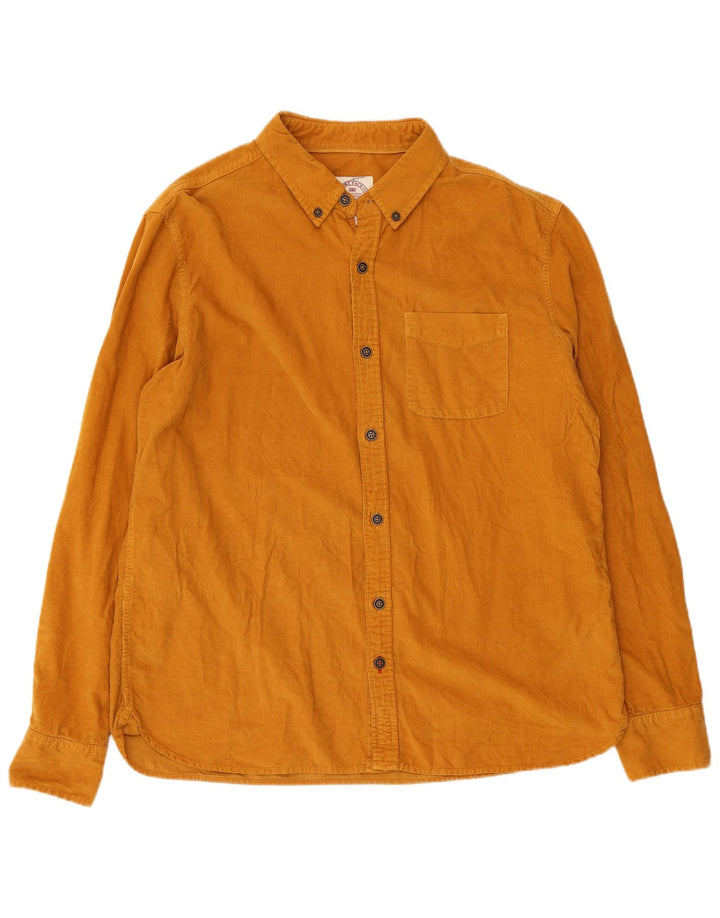 Ανδρικό κοτλέ πουκάμισο Fat Face Μεγάλο Μπεζ βαμβακερό