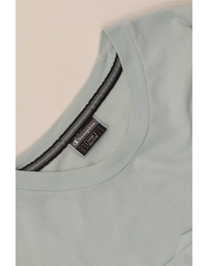 Ανδρικό T-Shirt Champion Graphic Top Large Blue