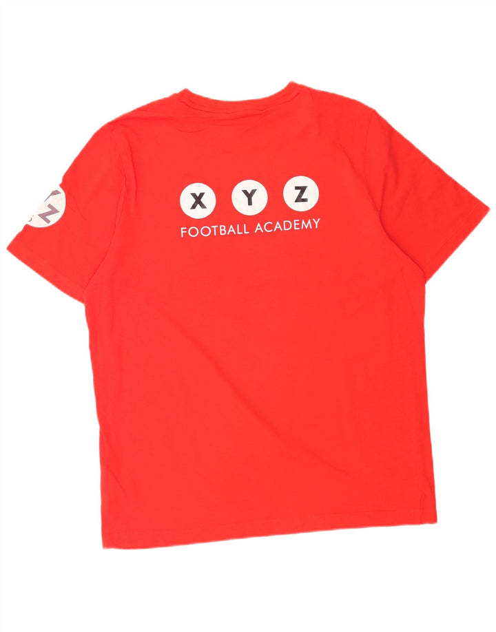 Ανδρικό γραφικό T-Shirt Puma Top μεγάλο κόκκινο βαμβακερό