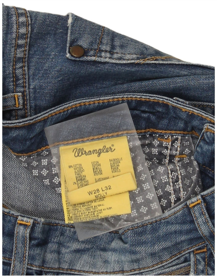 Wrangler Γυναικείο Molly Slim Jeans W28 L32 Μπλε βαμβακερό
