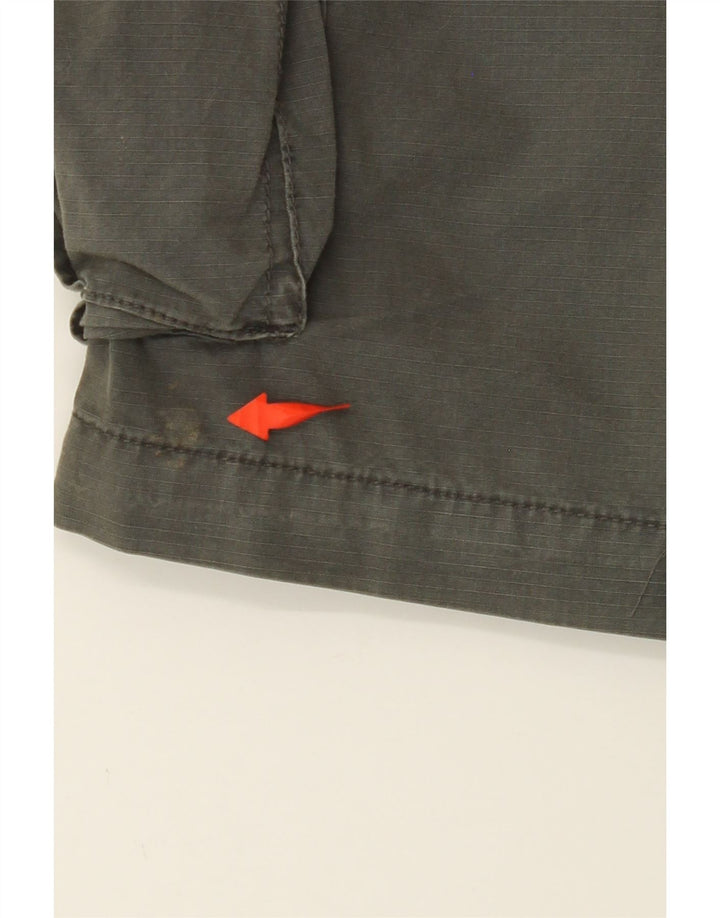 Ανδρικό σορτς Cargo SUPERDRY W34 Μεγάλο Χακί Βαμβακερό